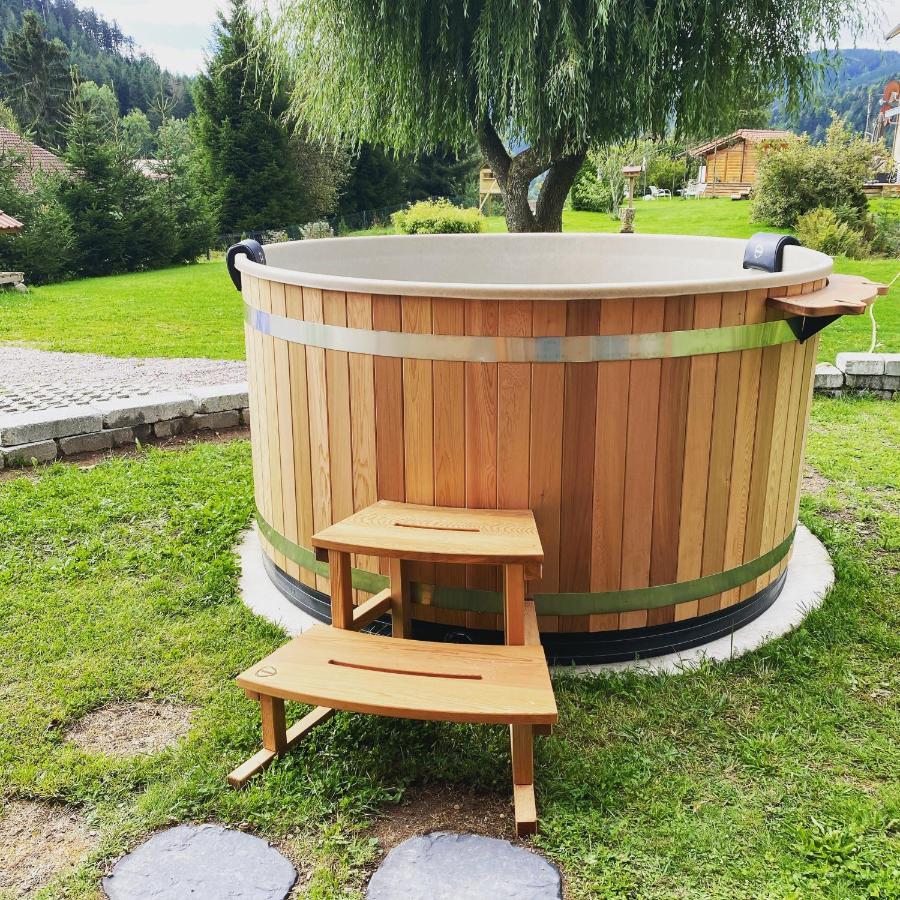 Le Chalet De La Deviniere, Bain Nordique Exterieur Chauffe Ксонруп-Лонжеме Екстериор снимка