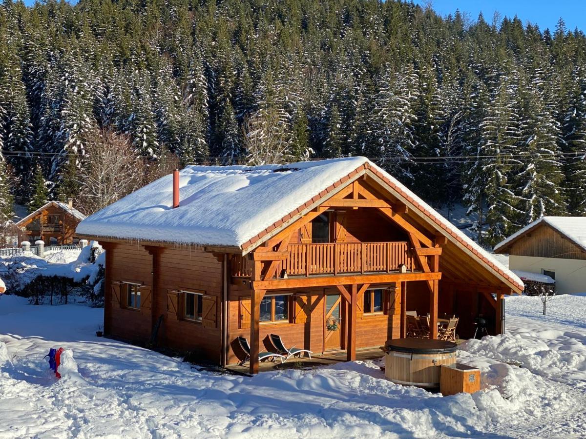 Le Chalet De La Deviniere, Bain Nordique Exterieur Chauffe Ксонруп-Лонжеме Екстериор снимка