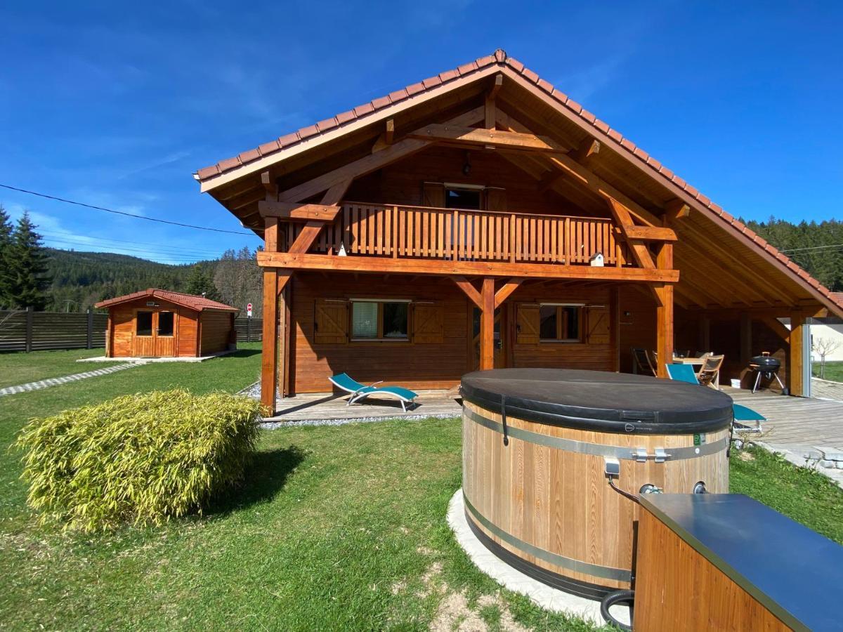 Le Chalet De La Deviniere, Bain Nordique Exterieur Chauffe Ксонруп-Лонжеме Екстериор снимка