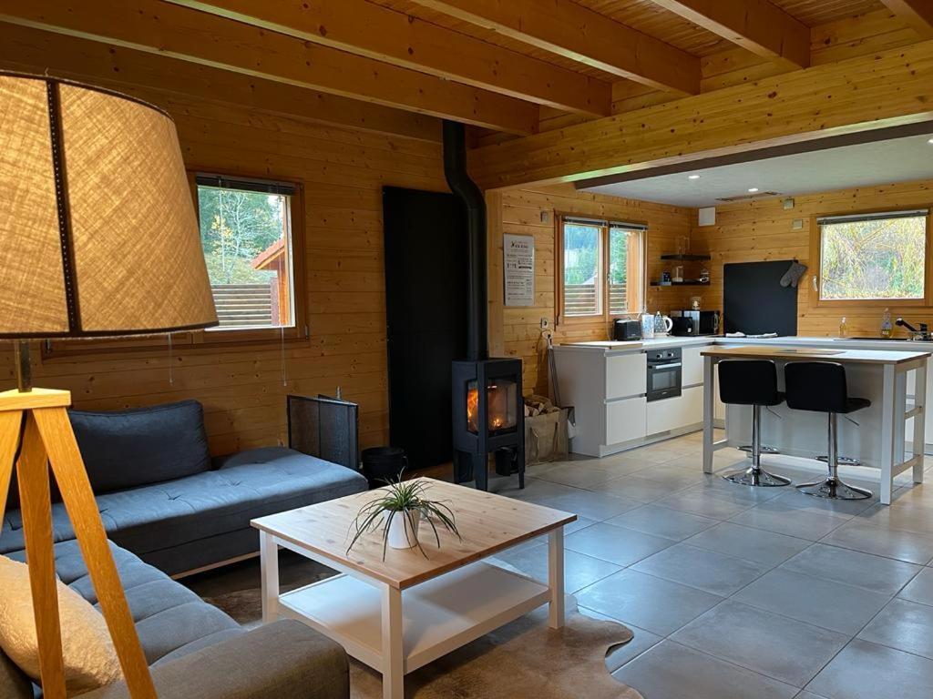 Le Chalet De La Deviniere, Bain Nordique Exterieur Chauffe Ксонруп-Лонжеме Екстериор снимка